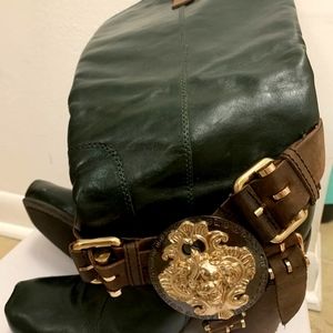 Cowgirl leather boots